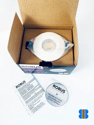 NEW - Robus TRIUMPH ACTIVATE 6W LED Downlight - 4000k Warm White - Image 1 of 4