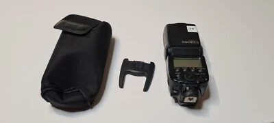 Canon Speedlite 580EX II TTL Flash Gun + Pouch + Stand - Great Condition - Image 1 of 4