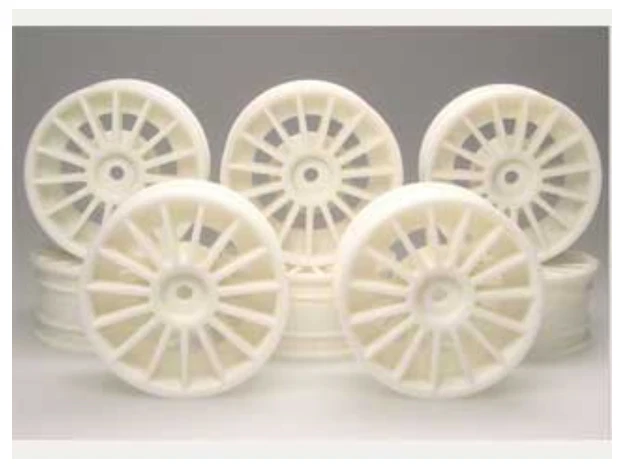 Ruota Kyosho 92012-8WC Aero 24 [15 raggi/bianco/8 pezzi] - Immagine 1 di 1