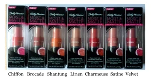 SALLY HANSEN MATTE & MOIST Liquid Color LIPCOLOR FREE SHIPPING USA RARE HTF - Picture 1 of 12