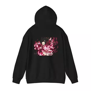 Demon Slayer Kimetsu Unisex Hooded Sweatshirt, Cozy Hoodie, Gift for Anime Fan - Picture 1 of 33