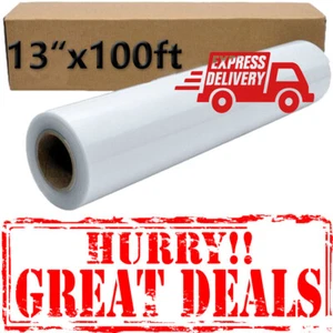 13”x100ft,Waterproof Inkjet Fast-Dry Screen Printing Transparency Positive Film - Picture 1 of 12