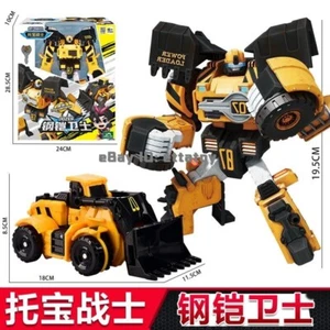 Tobot V GD DOZER Bulldozer Action Figure Transform Robot Vehicle Tokey Toy - Picture 1 of 7