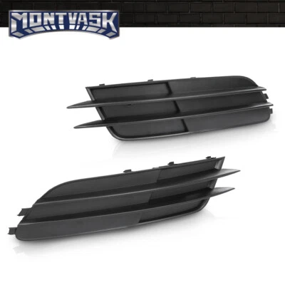 Front Bumper Fog Light Cover Fit For 2012-2015 Audi A6 & A6 Quattro Left+Right Foto 1 de 4