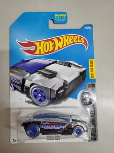 2017 Hot Wheels #204 Super Chromes Rogue Hog Silver/Blue NOC - Picture 1 of 2