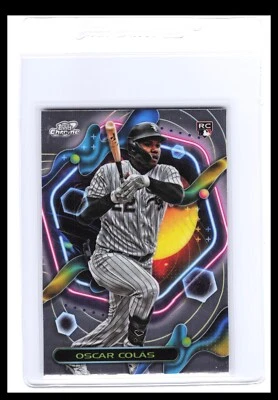 2023 Topps Cosmic Chrome - Oscar Colas #104 (RC) - Image 1 of 2