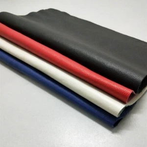 Genuine Real Leather Fabric First Layer Cowhide Hide Cut Material Scrap DIY - Picture 1 of 11