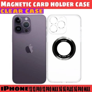 MagSafe  Magnetic Card  Holder for Apple iPhone  14 14 Plus 14 Max 13 13 Pro Max - Picture 1 of 4