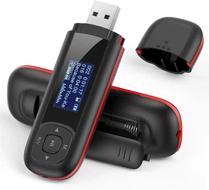 Reproductor de Mp3 con Memoria USB U3, Reproductor de Música de 40 GB Soporta Batería AAA Reemplazable, Rec - Imagen 1 de 8