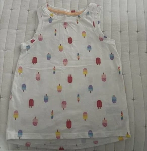 White Shirt/ Multi Color Lollipop Ice Cream Shirt   3 Year Old Wear - Picture 1 of 3