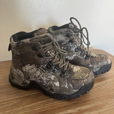 Botas de senderismo Red Head Timber Buck impermeables camufladas caza niños jóvenes talla 3 Foto 1 de 4