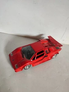 VOITURE MAJORETTE SHELL LAMBORGHINI COUNTACH 5000 TM QUATTROVALVE 1/24 BEL ETAT - Bild 1 von 7