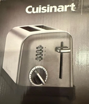 Cuisinart 2-Slice Classic Toaster - Black Stainless Steel - CPT-160BKSP1: - Image 1 of 4