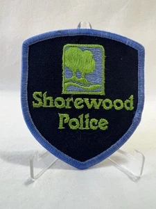 Vintage Shorewood Wisconsin Police‘3x’3.5 Patch Brand New - Picture 1 of 4