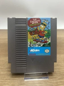 Original Nintendo NES Game Cart The Simpsons Bart Vs. The Space Mutants - Bild 1 von 3