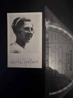 Original Autogramm  VLASTA FOLTOVÁ 2.OS 1936 Turnen - Bild 1 von 2
