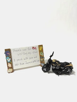 Harley-Davidson Diecast Toy Motorcycle 1/20 Scale Pull Back Bike Model Japan New - Image 1 of 4