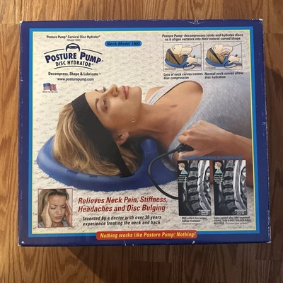 Bomba de Postura Modelo 1100-SX Cuello Disco Cervical Hidratador Dolor de Cabeza Ejercitador Foto 1 de 3