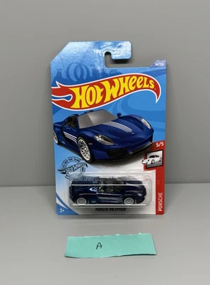 2020 HOT WHEELS D CASE - PORSCHE 918 SPYDER # 94/250 SUPER TREASURE HUNT A - Image 1 of 4