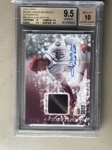 2019 Topps Juan Soto Major League Material Auto  /25 BGS 9.5 - Picture 1 of 2