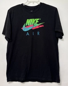 Nike AIR T-shirt XL Neon Colors The Nike Tee Casual Shirt Basketball Summer - Picture 1 of 5