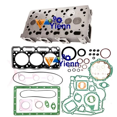 D1005 D1005T Cylinder Head Assy For Kubota Engine B2100DT BX2660 B2320HSD F2260 - Bild 1 von 3