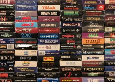 Pick 3 For $14 VHS Movies Horror, Sci-Fi, Fantasy - Image 1 of 4