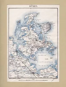 TRENES, mapa ferroviario 1861-67 de Henry Lange - Imagen 1 de 2