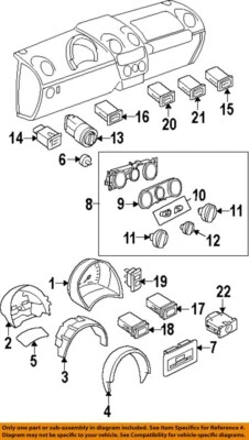 Used Speedometer Gauge fits: 2006 Volkswagen Beetle cluster MPH gasoline AT Grad - Image 1 of 2