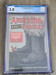 AMAZING ADULT FANTASY #14 CGC 3.0 1962 MARVEL STAN LEE/STEVE DITKO SILVER AGE - Picture 1 of 5