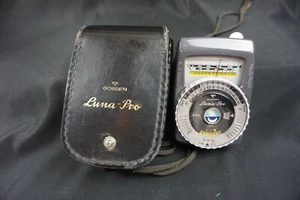 Gossen Luna Pro Light Meter w/ Case Germany Film Photography Pictures - Picture 1 of 13