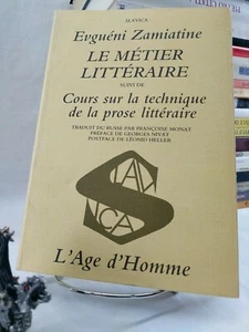 Le métier littéraire, Evguéni Zamiatine 1990 - Bild 1 von 2
