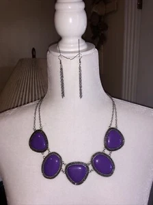 necklace set women/nickel Free/fish Hook/4 Inch Extension - Picture 1 of 1