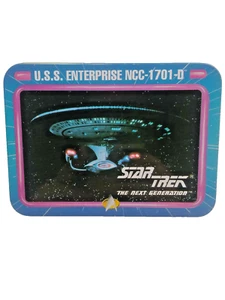 Star Trek~Next Generation Playing Cards W/ Collectors Tin~2 Sealed Decks Inside - Picture 1 of 5