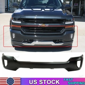 Front Bumper Face Bar for 2016-2018 Chevy Silverado 1500 w/ Fog Light Hole USA - Picture 1 of 14
