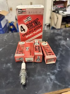 Champion A59C Spark Plugs Racing set of 4 Barn Find New Old Stock - Picture 1 of 4