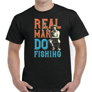 Camiseta de pesca Camiseta de pescador Hombres reales Hacer pesca - Imagen 1 de 3
