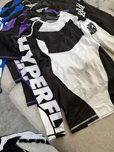 Hyperfly ProComp Supreme Blue,white,black Ranked Rashguard Size S - Picture 1 of 15