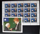 Somalia Sheet Of 20 Stamps + Mini Sheet Princess Diana And Mother Teresa