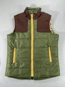 Blue Quail Clothing Kids Green Puffer Vest Youth size 6 - Picture 1 of 9
