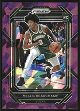 2022-23 Panini Prizm Prizms Purple Ice #268 MarJon Beauchamp /149