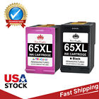 2Pk 65XL Ink Cartridge For HP 65 XL DeskJet 3720 3772 All-in-One ENVY 5000 5055