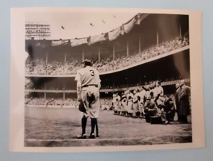 BABE RUTH AT YANKEE STADIUM (1948) - 4x6 POSTCARD - UNUSED - EXCELLENT CONDITION - Picture 1 of 1