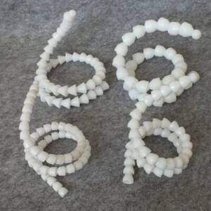 1M Toy Skeleton Accessories Joint White Plastic for Plush Doll Making Flexible - Picture 1 of 10