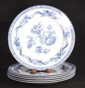 (6) Vintage JOHNSON BROS Porcelain TOKIO England Dinnerware: DINNER PLATES 10"D - Picture 1 of 5