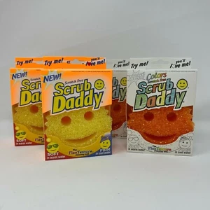 Scrub Daddy Flex Texture Cleaning Tool (Set of 4) - Picture 1 of 7