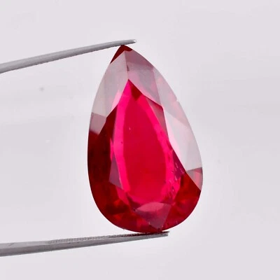 24 x 16 mm Flawless Mozambique Blood Red Ruby 30.50 Ct (GIT Certified) Gemstone - Image 1 of 4