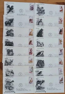 US Scott #2286a-2335 American Wildlife 16 of 50 FDC ArtCraft Cachet - Picture 1 of 1
