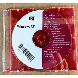 HP Deskjet Printer Driver CD 656c series for Windows XP - Picture 1 of 4