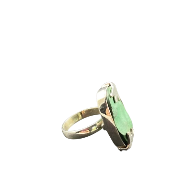 Moda Positano Gioielli - Collezione Zaffiro - Anello in Ag 925 con Malachite - Immagine 1 di 4